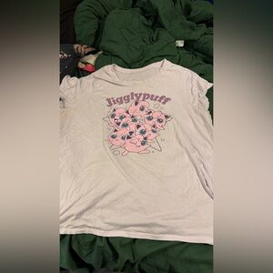 Torrid Jigglypuff Graphic Tee - White and Pink